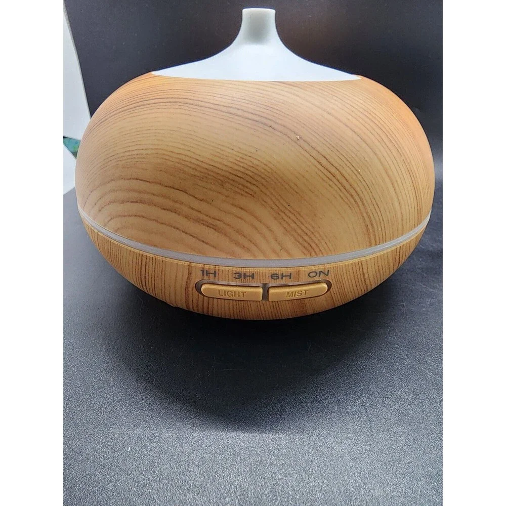 Bluestone Ultrasonic Aroma Diffuser, woodgrain finish Open Box Never Used - Picture 5 of 14